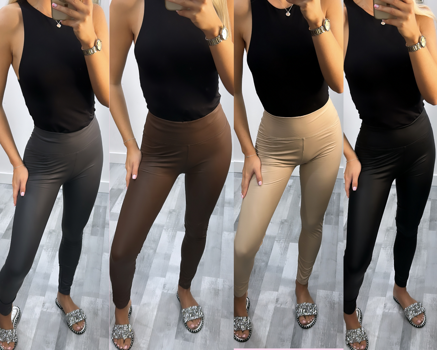 Leather Leggings (SIZES 6-20)