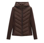 Contrast Puffer Jacket