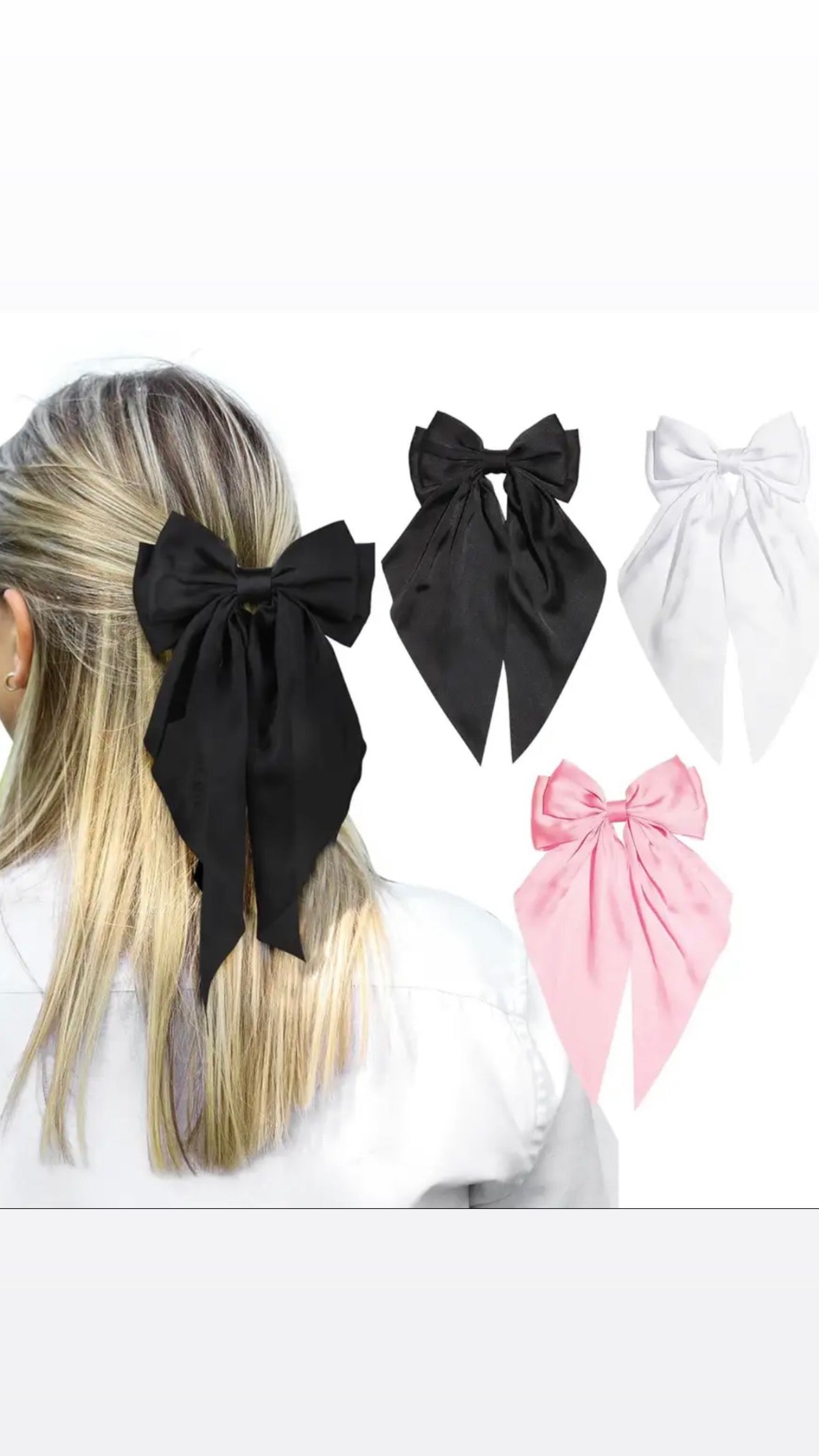 Hair Bows (3 colours)