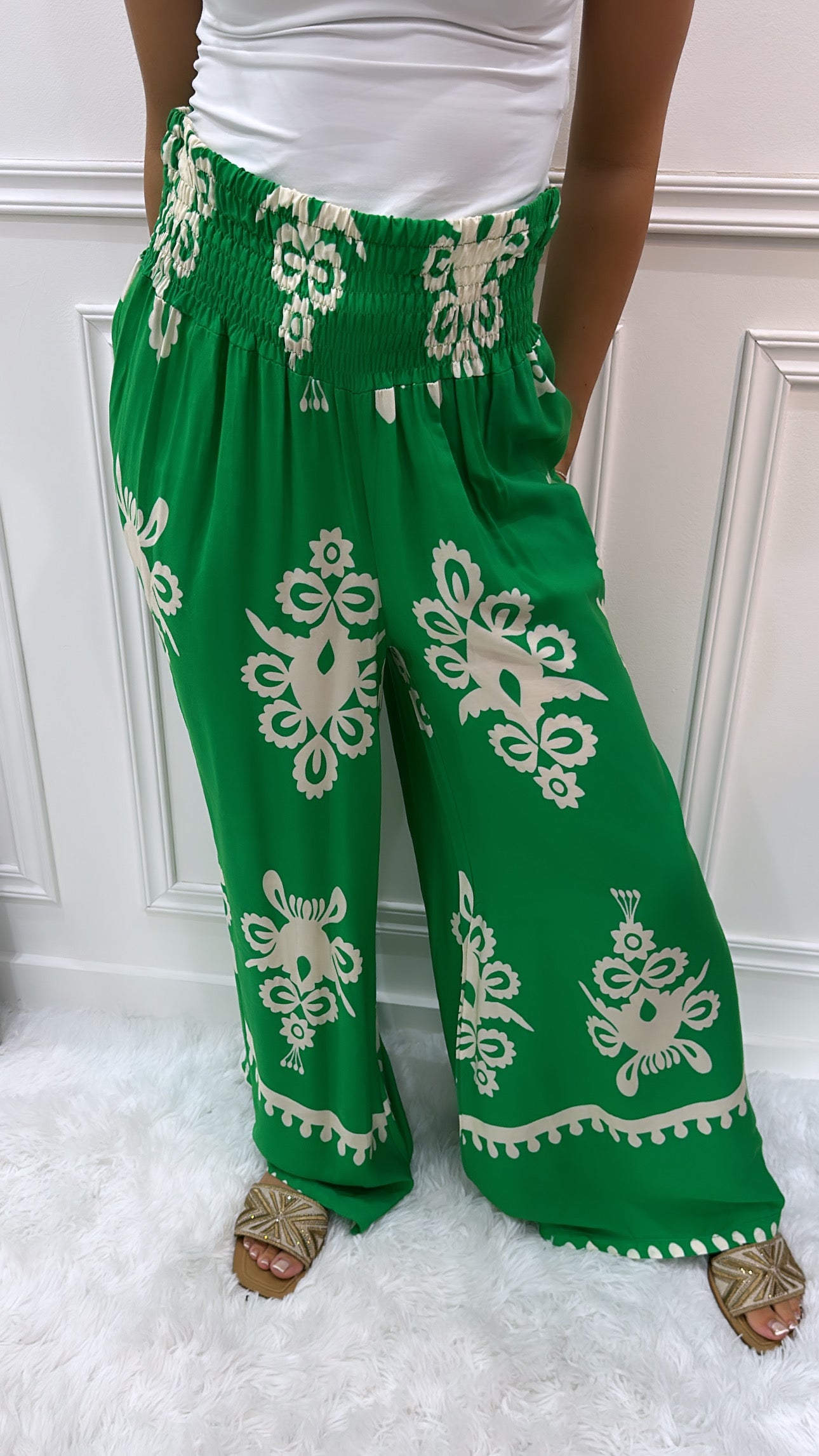 Pattern Flow Trousers (3 COLOURS)