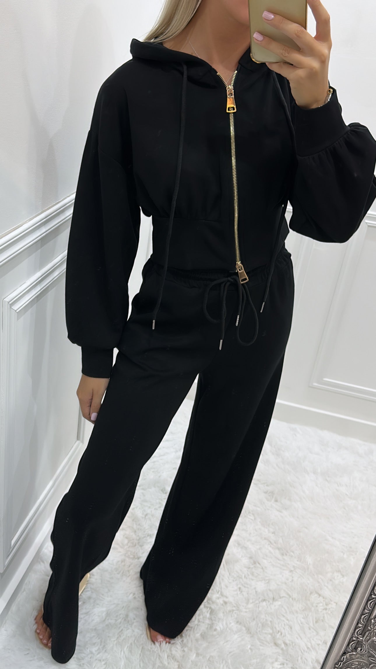 Black PREMIUM SOFT Tracksuit