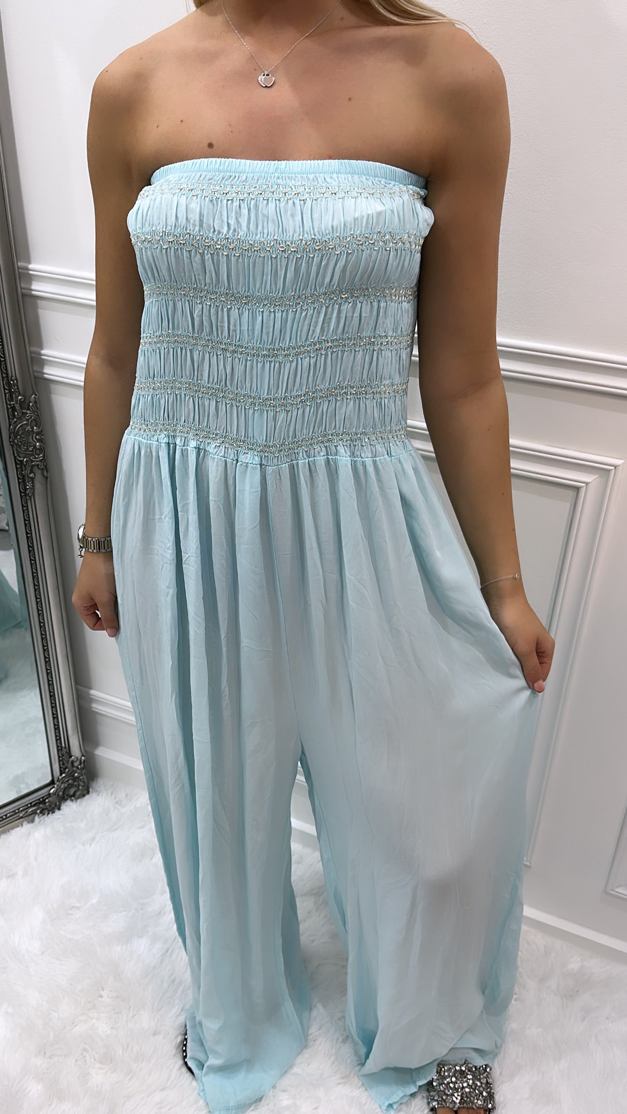 Baby Blue Jumpsuit