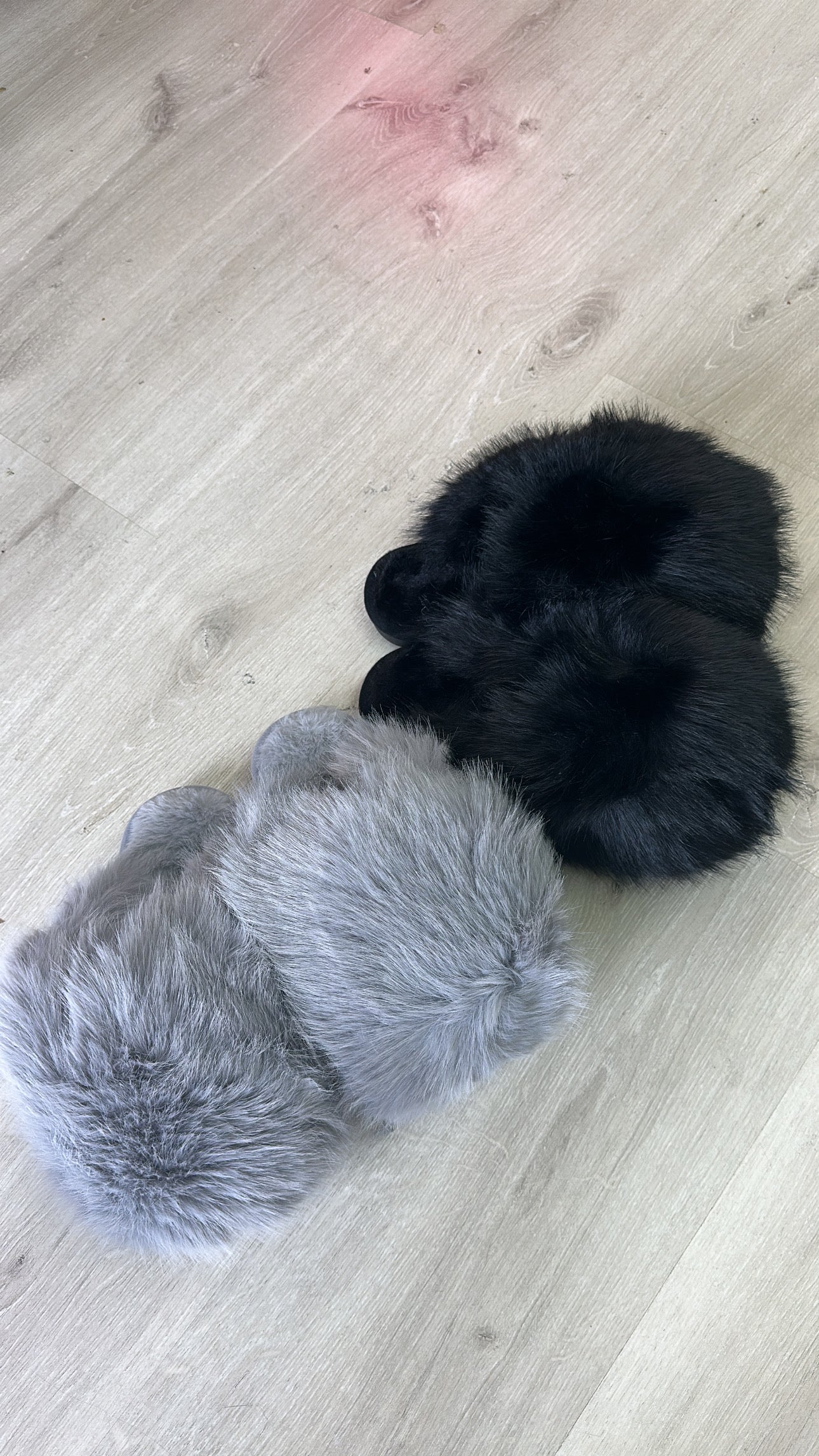 Extreme Fluffy Faux Fur Slippers