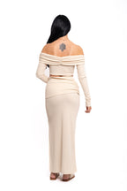 Starfish Maxi Skirt Set Beige