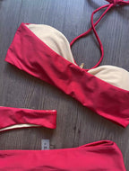 Red Starfish Bikini