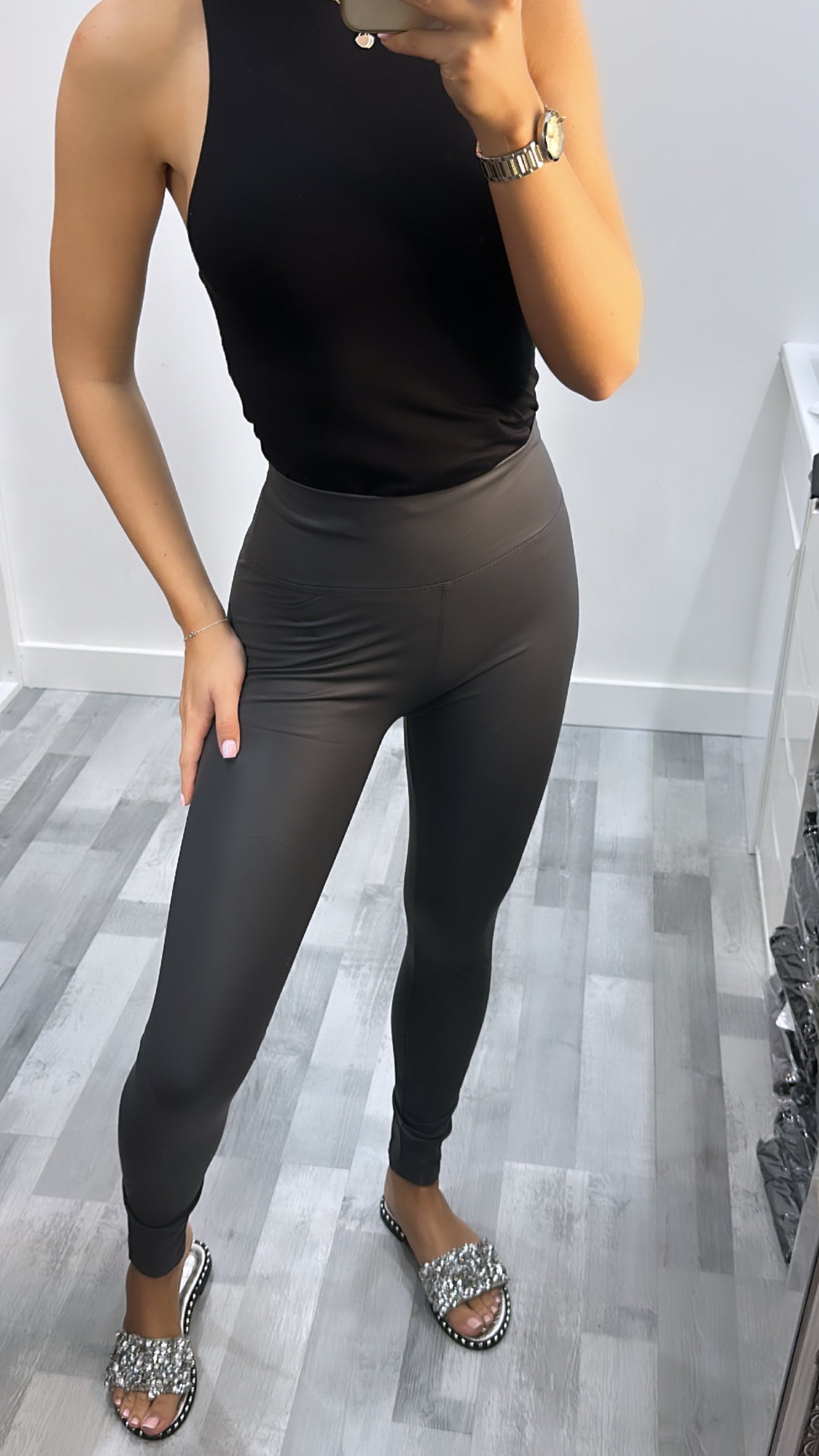 Leather Leggings (SIZES 6-20)