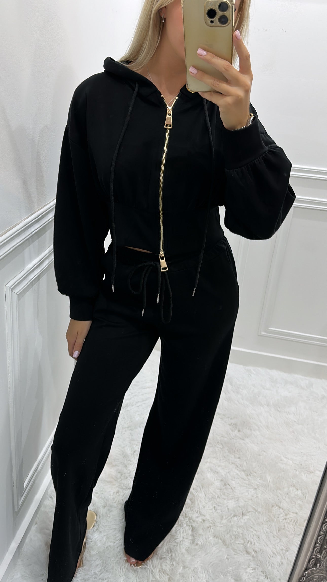 Black PREMIUM SOFT Tracksuit