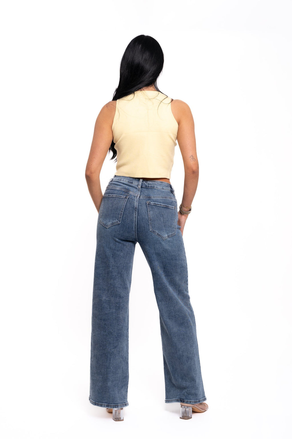 Butter Yellow Vest Top
