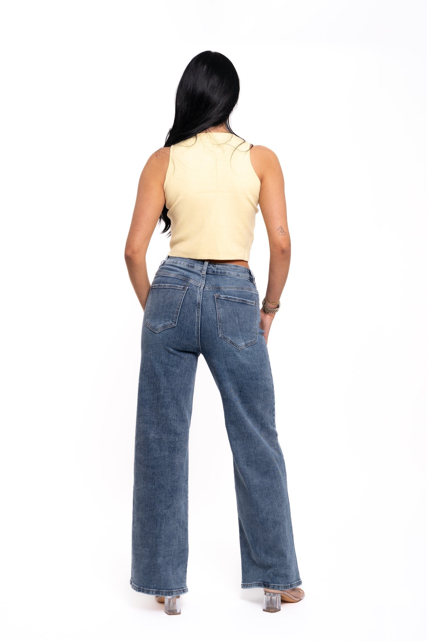Butter Yellow Vest Top