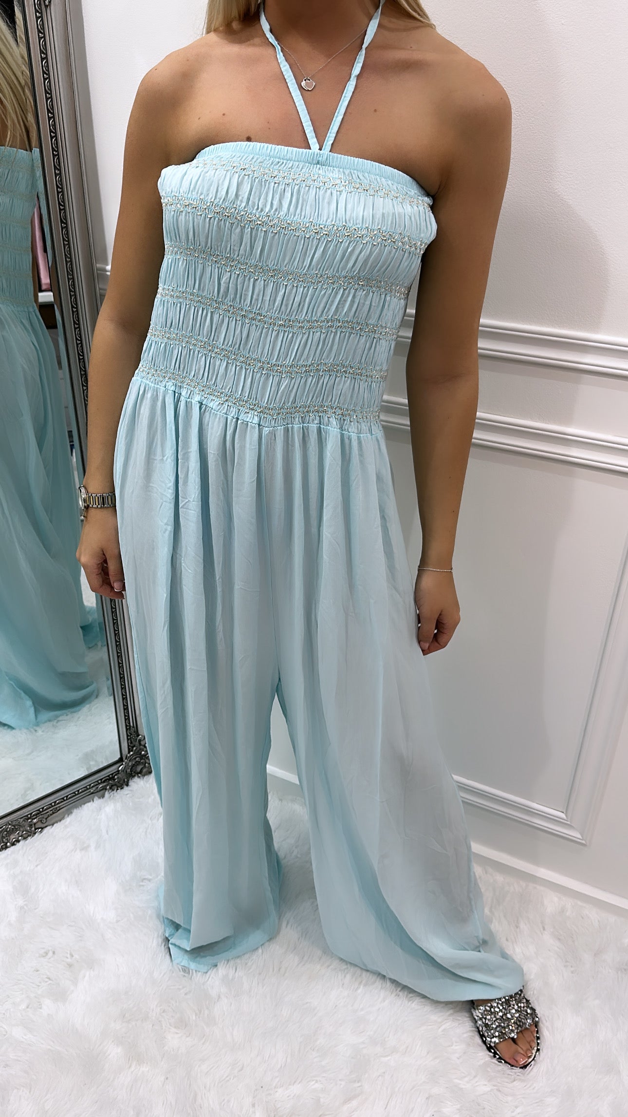 Baby Blue Jumpsuit