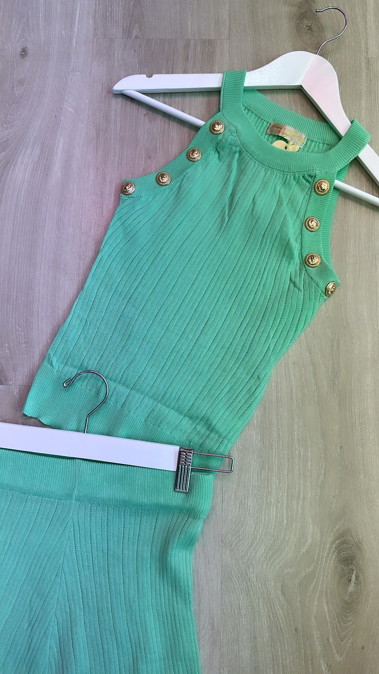 Mint Shorts Co Ord