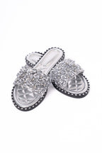 Silver Diamanté Sandals
