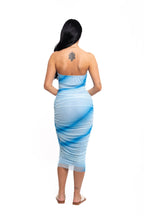 Ombré Maxi Dress Blue