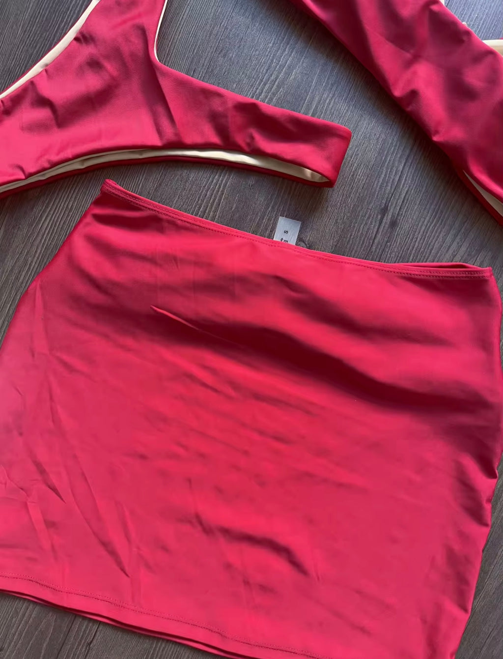 Red Starfish Bikini