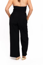 Wide Leg Trousers Black