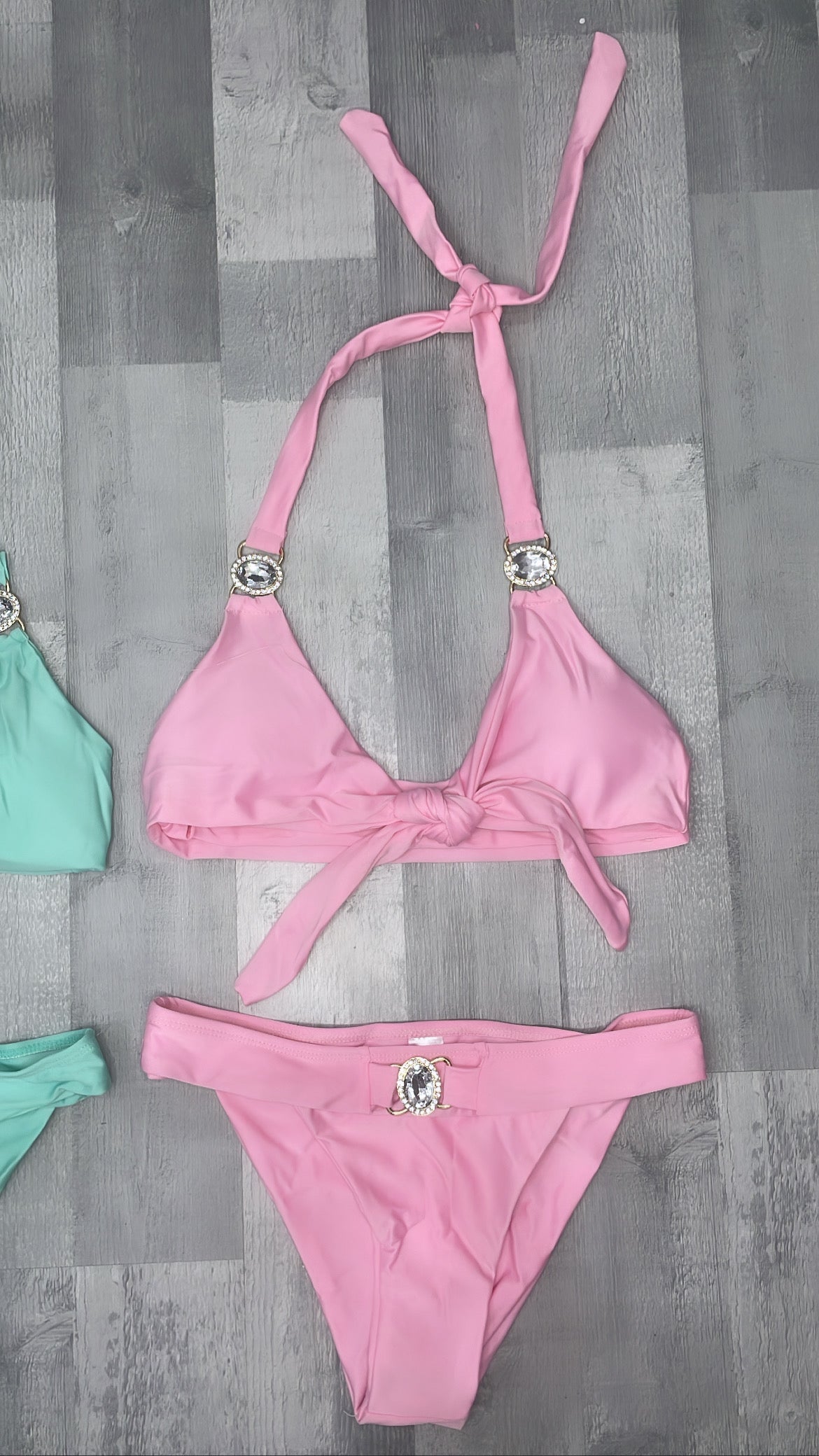 Diamond Detail Bikini (3 COLOURS)