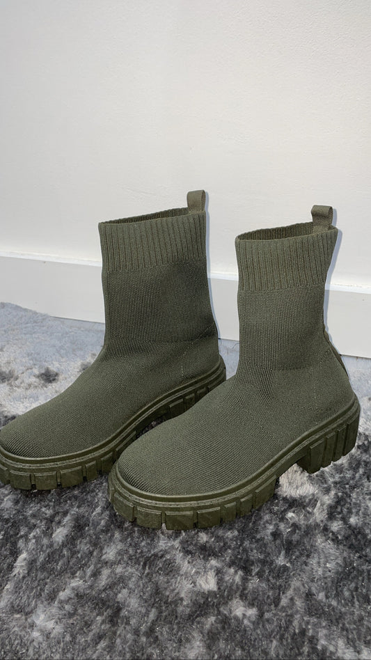 Khaki Boots