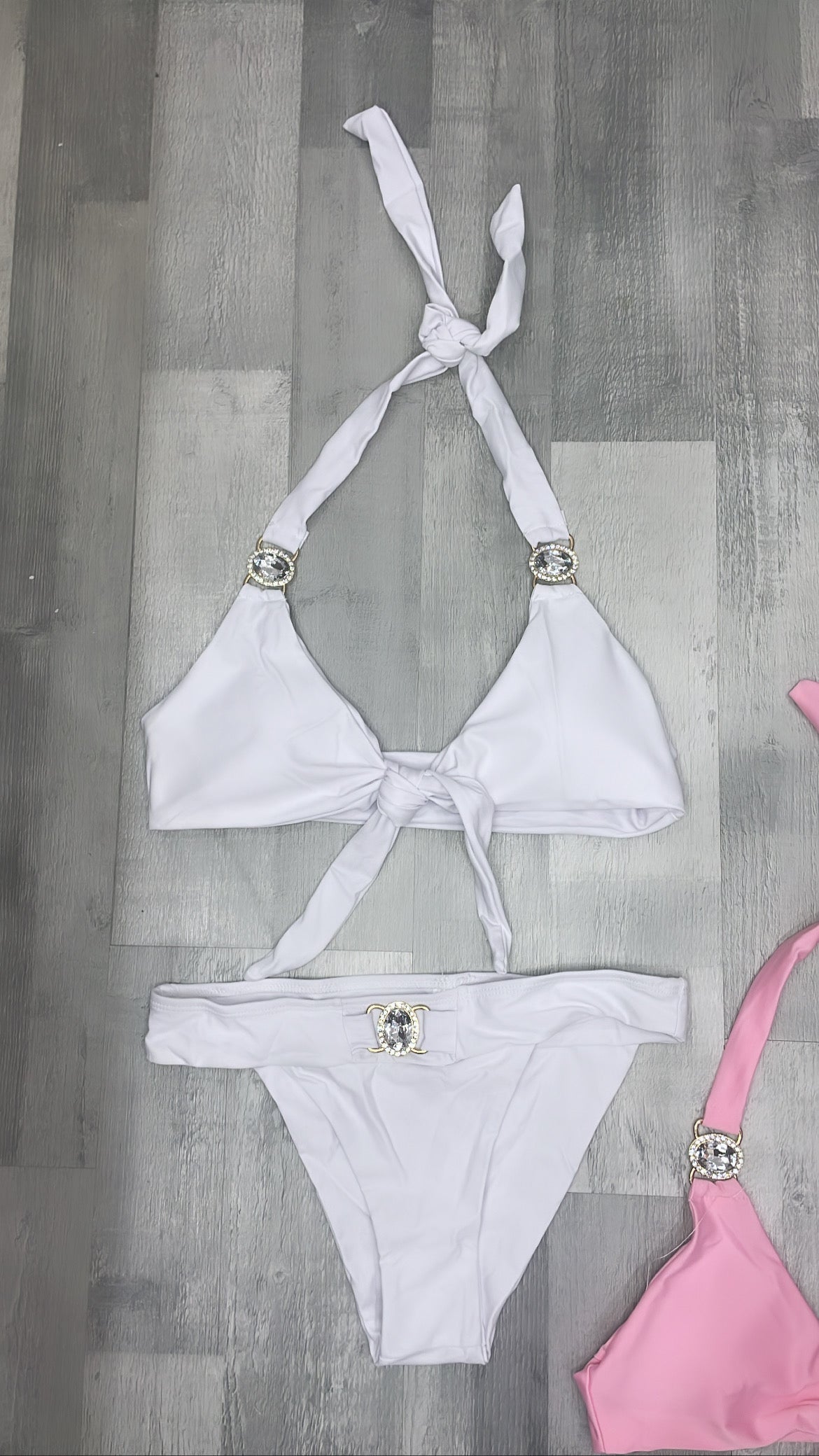 Diamond Detail Bikini (3 COLOURS)